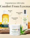 Hydrating Face Moisturizer & Body Cream with Manuka Honey Cream - Organic Face Moisturizer with Honey for Extremely Dry Skin - for Dry & Itchy Skin, Rosacea & Eczema Prone Skin 4oz