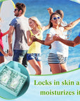 12 Pcs Mini Aloe Vera Gel Bulk for Summer Wedding Party 1oz Soothing Moisture Aloe Gel Bulk Travel Size for Thank You Gifts Summer Beach Wedding Party (Aloe Vera)
