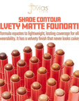 Juvia's Place Shade Stick Foundation, Concealer, Contour, Tunisia, Undertone, . 34 oz
