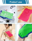 6 pcs exfoliating washcloth, korean