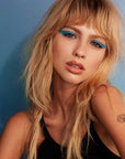 Jillian Dempsey Khol Eyeliner: Clean, Waterproof Eyeliner Pencil with Built-In Smudger for Effortless Blending – Rich Pigment, Cruelty-Free, Chimpy Blue