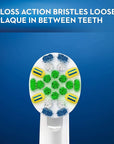 Oral-B Clinical Floss Action, Battery Powered Toothbrush, 1 Count -White