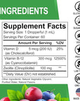 Zeolite Detox for Kids Liquid Drops - Advanced Zeolite for Kids with Vitamins B12 & D, Clinoptilolite Zeolite Detox - Zeolite Kids Gentle Body Daily Detox Cleanse, Focus & Speech Zeolite Drops 2oz