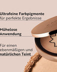 M. Asam MAGIC FINISH Satin Bronzer Gold & Hazel (0.22 oz) - 4-in-1 Bronzer Powder, Satin-Touch Texture, Creamy-Soft with Ultra-Fine Color Pigments, Vegan & Silicone-Free