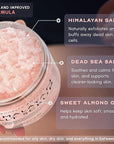Brooklyn Botany Himalayan Salt Body Scrub - Moisturizing and Exfoliating Body, Face, Hand, Foot Scrub - Fights Stretch Marks, Fine Lines, Wrinkles - Great Gifts for Women & Men - 10 oz
