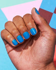 essie Salon-Quality Nail Polish, Vegan, Odd Squad, Blue, Offbeat Chic, 0.46 fl oz