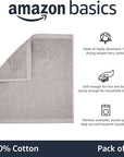 Amazon basics face towels for