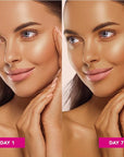 Jergens Natural Glow Self Tanner Face Moisturizer, SPF 20 Facial Sunscreen & Natural Glow Self Tanner Lotion, Daily Sunless Fake Tanning, Medium to Deep Skin Tone