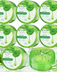 8 Pcs Organic Aloe Vera Gel Fresh Aloe Gel Moisture Hydrates Moisturizing Aloe Vera for Face Body