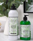Archipelago Botanicals Morning Mint Lotion, Mint Moisturizing Body Lotion for Sensitive Skin, Paraben-Free, Phthalate-Free, GMO-Free, 18 oz