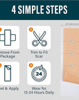 NUVADERMIS Silicone Scar Sheets ? Extra