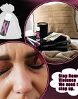 Fumete 100 Pcs Breast Cancer Awareness Lip Balm Bulk Pink Ribbon and Purple Ribbon Domestic Violence Awareness Moisturizer and Nourishing Lip Balm Gifts for Women Men Party Supplies, 4 Scents