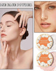 2PCS Setting Powder Loose Face Powder Matte Soft
