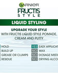 Garnier Hair Care Fructis Style Shine and Hold Liquid Hair Pomade for Men No Drying Alcohol, 4.2 Fluid Ounce