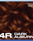Clairol Nice'n Easy Permanent Hair Dye, 4R Dark Auburn Hair Color, Pack of 1
