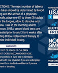 Life Extension DHEA 25 mg – For Hormone Balance, Immune Support, Sexual Health and Anti-Aging - Supports Memory & Mood - Non-GMO, Gluten-Free, Vegetarian - 100 Dissolve-In-Mouth Tablets