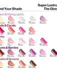 Revlon Super Lustrous Lip Gloss, Non-Sticky, Hydrating, High Shine Finish, Rosy Future, 0.13 oz