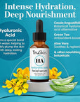 TruSkin Hyaluronic Acid Serum for Face + 7 Ultra Hydrating Ingredients – Best Face Serum for Moisturizing, Visibly Plumping Skin & Smoothing the Look of Fine Lines, 2 fl oz