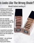 Organic Aloe-Based LUX Liquid Foundation, Natural Vegan Gluten-Free