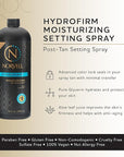 Norvell Post Tanning Hydrofirm Moisturizing Spray 34 fl.oz. – Professional Sunless Hydrating Spray for Extending Self Tan, Softening Skin, Enhancing Color & Reducing Uneven Fade