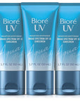 Bioré UV Aqua Rich SPF 30 PA+++ Moisturizing Sunscreen for Face, Oxybenzone & Octinoxate Free, Dermatologist Tested, Vegan, Cruelty Free, For Sensitive Skin, 1.7 Oz, Pack of 3