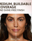 Covergirl Clean Invisible Pressed Powder, Lightweight, Breathable, Vegan Nude 158, 0.38oz