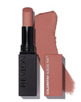 REVLON Lipstick, ColorStay Suede Ink, Built-in Primer, Infused with Vitamin E, Waterproof, Smudge-proof, Matte Color, 002 No Rules, 0.09 oz.