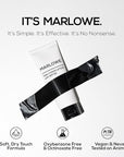 MARLOWE. No. 128 Men's Facial Lotion with Sunscreen SPF 50, 3.4 oz, Oil-Free, Lightweight Daily Face Moisturizer for Men, Includes Natural Extracts to Hydrate, Nourish & Soothe