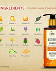 Rosemary Mint Biotin Hair Growth Shampoo for Stronger, Thicker & Longer Hairs with Vitamin E and B5 | Hair Growth Shampoo for Healthy Hairs, Contains NO SLS, NO SLES, NO PARABENS 300 mL