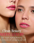 Côte Beauty's Peptide Lip Shine in Lola, Ultra Hydrating & Long-Lasting Coral Plumping Lip Gloss for Women with Hyaluronic Acid, Shea Butter & Jojoba Oil, Vegan & Cruelty-Free, 0.12 Fl Oz