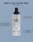 Milani Setting Spray + Primer, Make It Last Original - Natural Finish with Niacinamide for Hydration, Setting Spray for Makeup and Face Primer, 3-in-1 Prime + Hydrate + Set, 2.03 Fl. Oz - 2 Pack