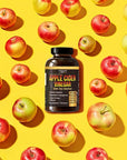 Intentionally Bare Organic Apple Cider Vinegar Capsules with The Mother - Keto Apple Cider Vinegar Capsules - ACV Capsules for Keto Cleanse & Healthy Diet 1575mg - 120 Capsules