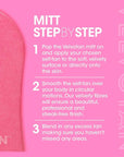 Original Double Sided Tanning Mitt - Pink - Self Tanning Applicator for Stain-Free Hands, Washable & Reusable, Use with Any Fake Tan