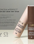 Milani Conceal + Perfect - Skin Tint Stick, Blur Out Tinted Moisturizer Makeup, Shade 08