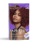 SoftSheen-Carson Dark and Lovely Fade Resist Rich Conditioning Hair Color, Permanent Hair Color, Up To 100 percent Gray Coverage, Brilliant Shine with Argan Oil and Vitamin E, Rich Auburn