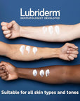 Lubriderm Advanced Therapy Fragrance-Free Moisturizing Lotion with Vitamins E and Pro-Vitamin B5, Intense Hydration for Extra Dry Skin, Non-Greasy Formula, Pack of Three, 3 x 24 fl. oz