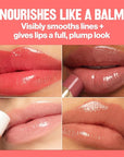 REVLON Super Lustrous Glass Shine Balm, Hydrating Tinted Lipstick, Sheer, Glossy Shiny Finish, 007 Glazed Mauve, 0.11 oz
