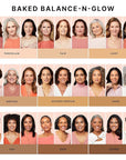 LAURA GELLER NEW YORK Baked Balance-N-Glow Illuminating Foundation - Light - Buildable Sheer to Light Coverage - Satin Finish