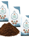 PE Premium Enema Organic Coffee for Enemas (1LB) Light Roast, Medium Ground. Ideal for Liver Cleansing, Colon Cleansing, Gerson Coffee Enemas (3 Pack)