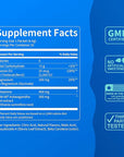Nello Supercalm Powdered Drink Mix, Cortisol Reducer* and Sleep Aid Supplement, L Theanine, Ksm-66 Ashwagandha, Magnesium Glycinate, Vitamin D 3, No Sugar, Non GMO, 20 Ct, Tropical Tangerine