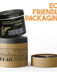 BALM OF GILEAD Manuka Eczema Honey Cream - Moisturizer for Sensitive Skin, Eczema, Psoriasis & Dermatitis - Manuka Honey Ointment, Grassfed Tallow