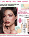 Color Changing Foundation Set,Full Coverage Foundation Liquid Foundation