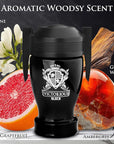 Victorious Black for Men Eau De Toilette 3.4 Fl Oz- Top Notes of Juicy Mandarin Orange & Grapefruit Blended with Sea Notes Base Notes of Ambergris, Guaiac Wood, Patchouli & Moss Elegant 100ml Bottle