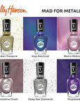 Sally Hansen Miracle Gel™, Metro Midnight, Long Lasting, Gel-Like Formula, No UV Lamp Needed, Purple Nail Polish