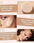 AWCCXMYM CC Cream Cushion Foundation Full Coverage Foundation 05#Buff Beige