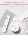 4-in-1 Facial Hair Removal for Women, Electric Painless Shaver, USB Rechargeable, Lip Chin Cheek Trimmer