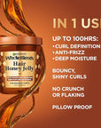 Garnier Whole Blends Hair Honey Jelly for Defining Waves and Curls, Hair Gel for Up to 100HRs Curl Definition, Frizz Control and Deep Moisture, 13.5 Fl Oz, 2 Count