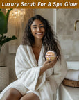 Spa Gift Baskets For Women - Luxury Bath Set With Honey & Almond - Spa Kit Includes Body Wash, Bubble Bath, Lotion, Bath Salts, Body Scrub, Body Spray, Shower Puff, and Towel