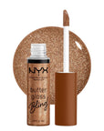 NYX PROFESSIONAL MAKEUP Butter Gloss Bling Lip Gloss, Non Sticky and Shiny Vegan Lip Makeup - Pay Me In Gold