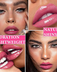 Plumping Lip Oil,Hydrating Lip Glow Oil